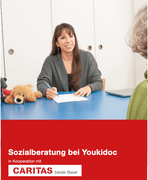 Bröschüre Sozialberatung bei Youkidoc